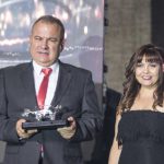 La investigadora Llilianne Ganges del IRTA-CReSA en los Premios Porks 2019 de Colombia