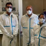 La línea de priones recibe la visita de personal del ASPCAT en las instalaciones de alta contención biológica del IRTA-CReSA
