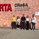 Investigadores canadienses del CRIPA visitan el IRTA-CReSA en el marco de un proyecto de intercambio científico entre Quebec y Cataluña